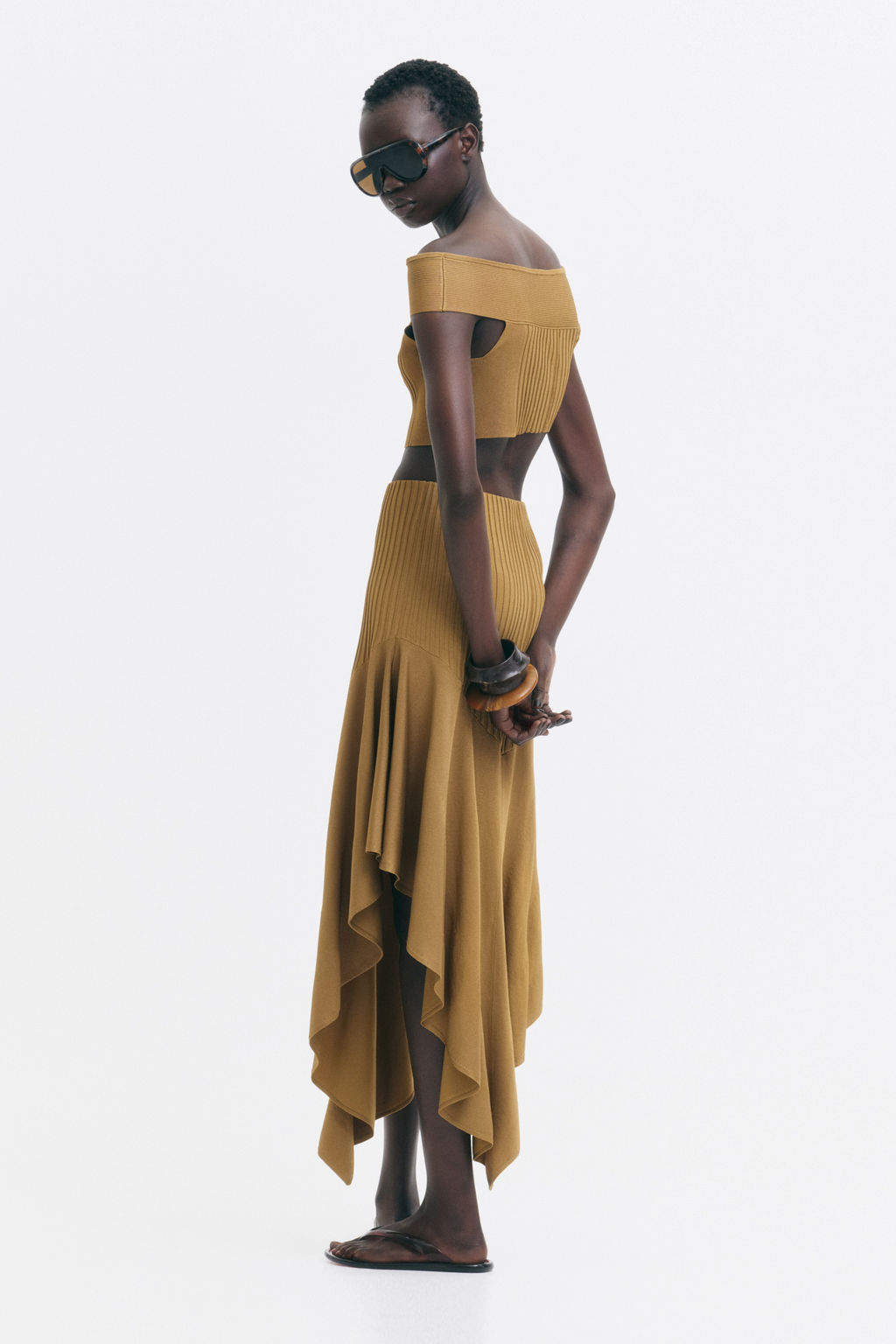 Crop top off-the-shoulder - H&m фото 4