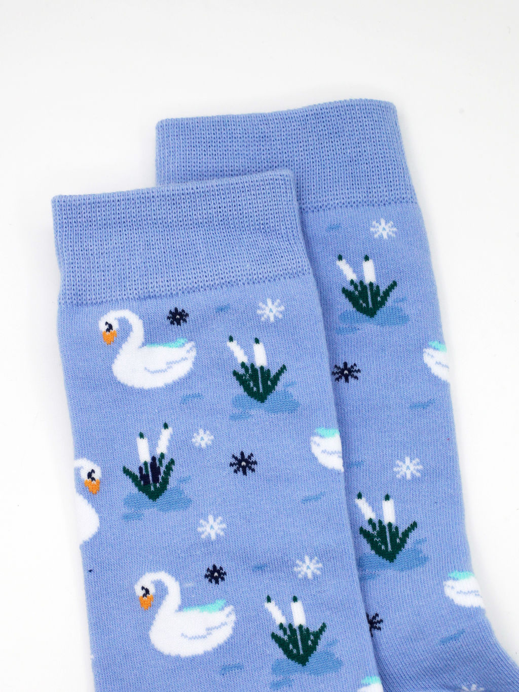 Носки р.35-40 Niceee Белый Лебедь - Krumpy фото 2