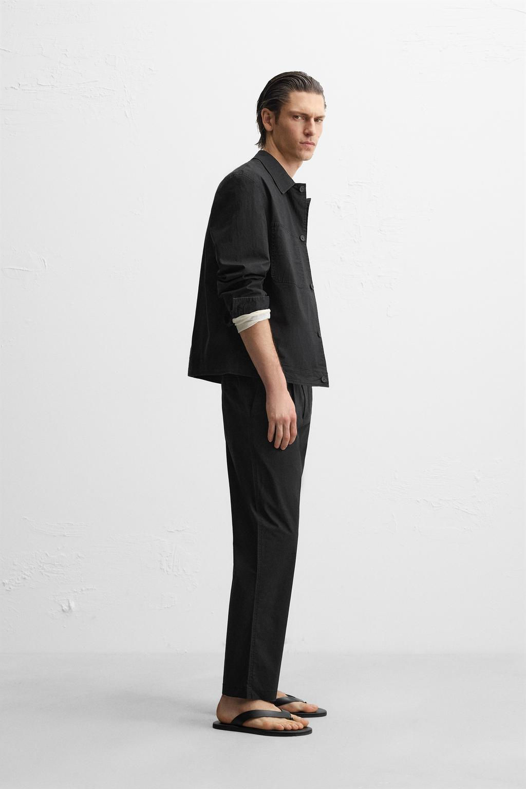 OVERSHIRT WITH POCKETS - Zara фото 4