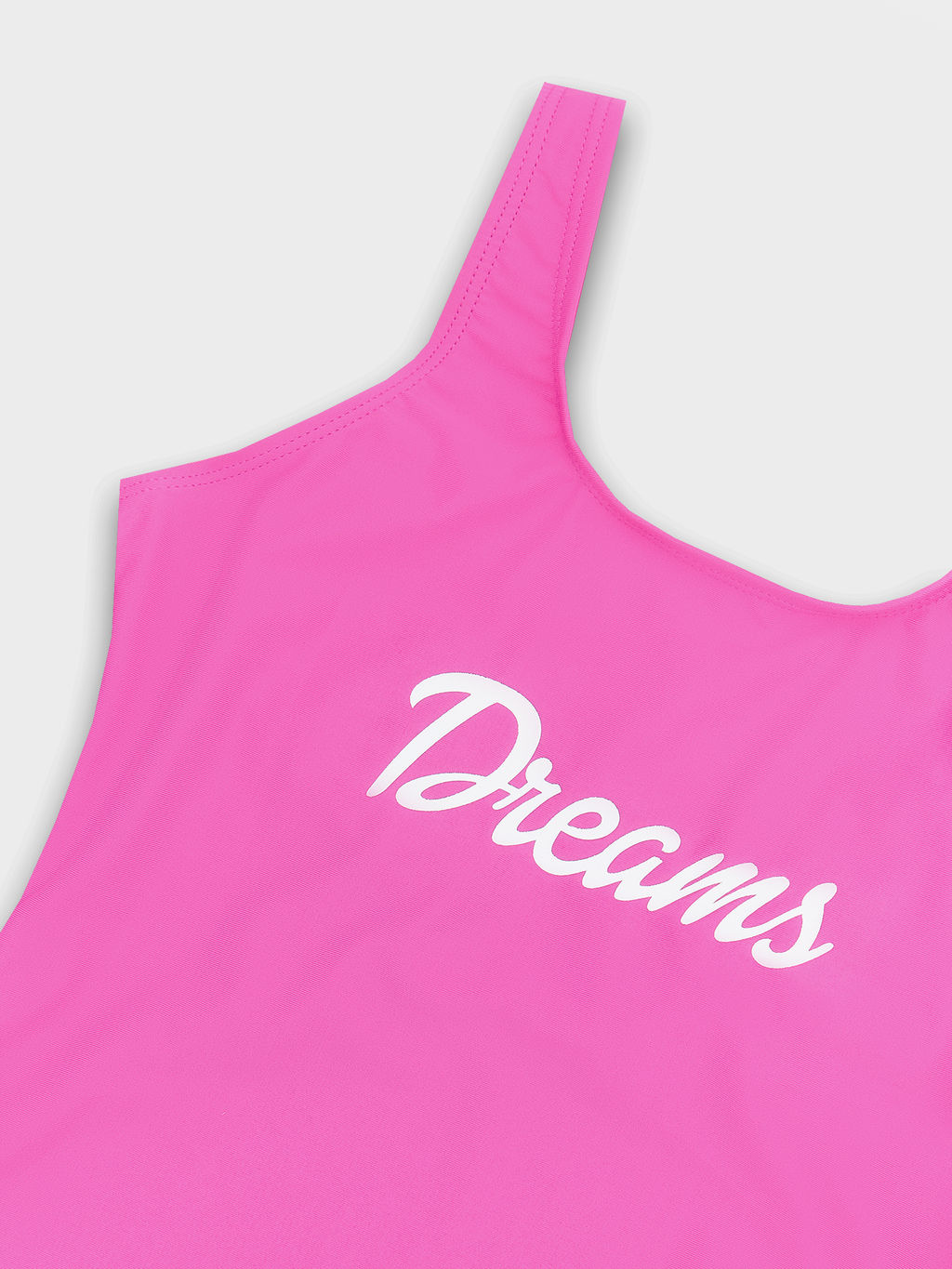 Купальник для девочек розовый с надписью Dreams - Mark formelle фото 7