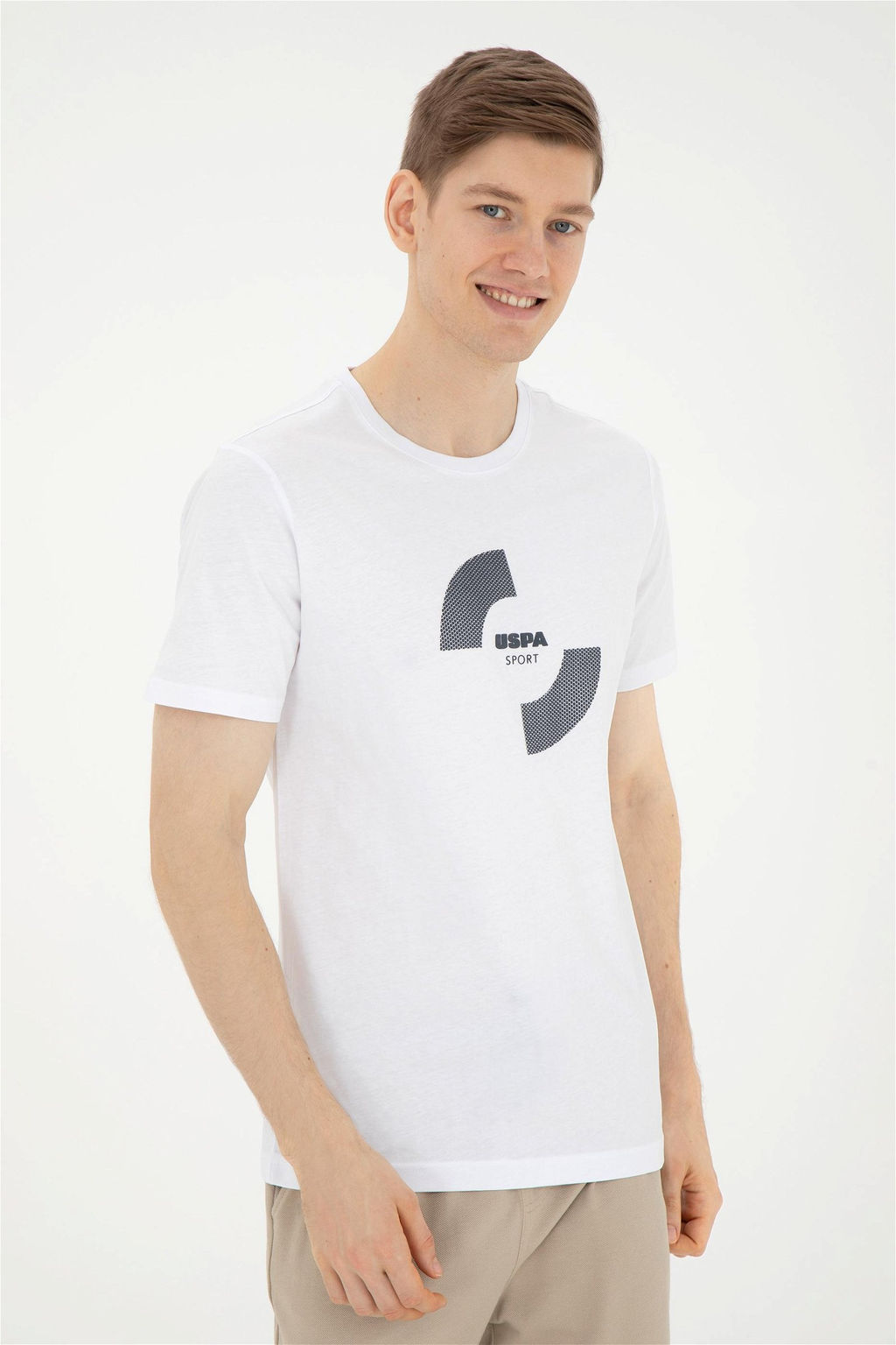 Мужская белая футболка - U.s. polo assn фото 3