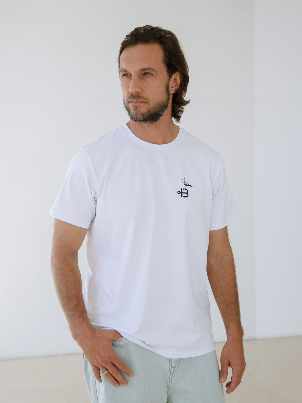 Футболка мужская Верфь х Captains Mate