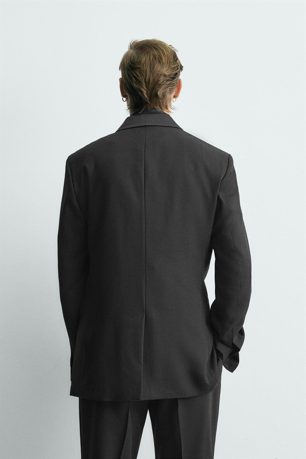 WOOL TUXEDO BLAZER - Zara фото 3