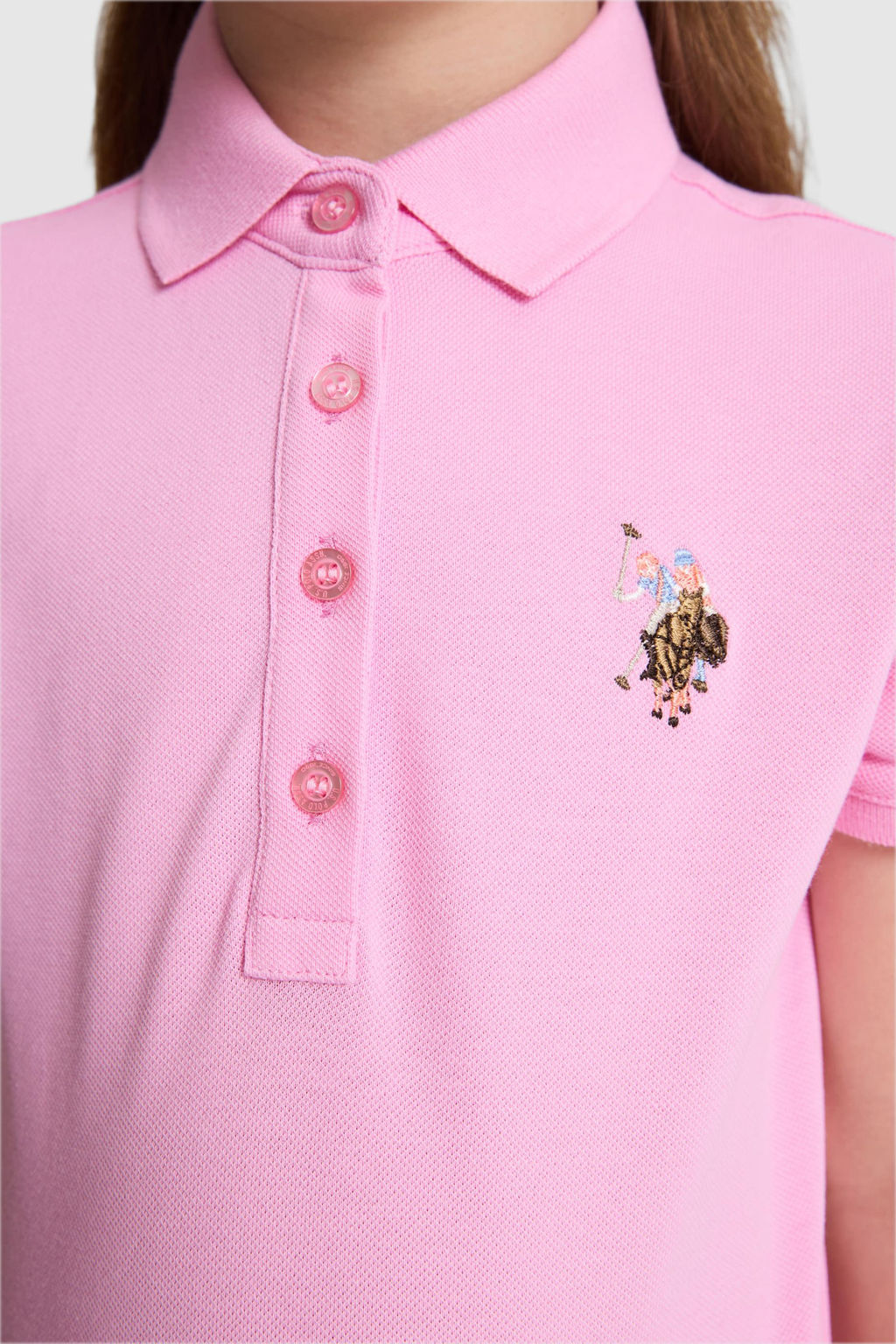 K_z _ocuk Pembe _rme Elbise