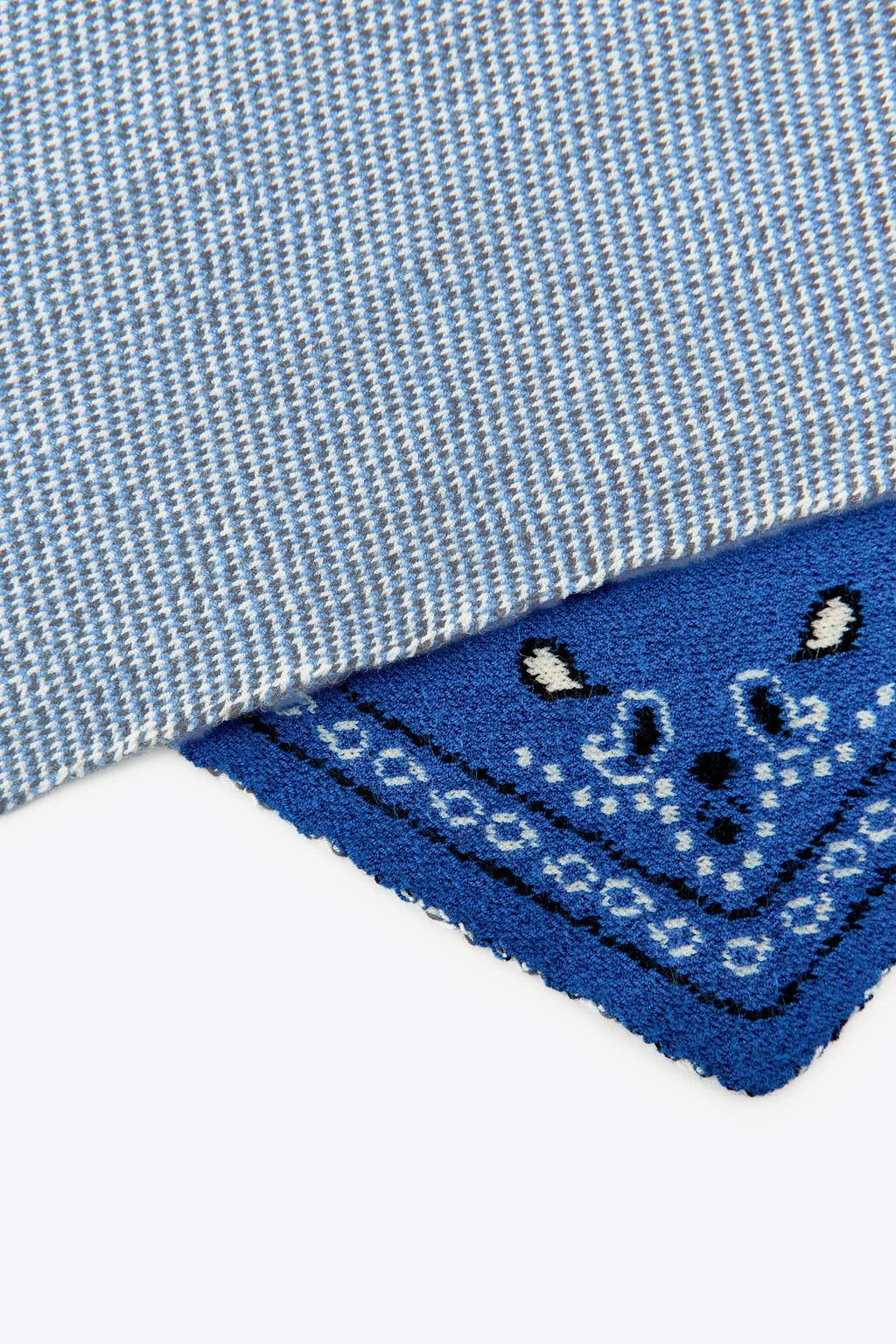 PRINTED KNIT BANDANNA - Zara фото 3