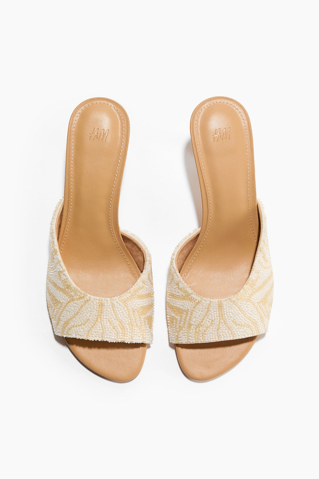 Sandalias de tac?n con cuentas - H&m фото 2
