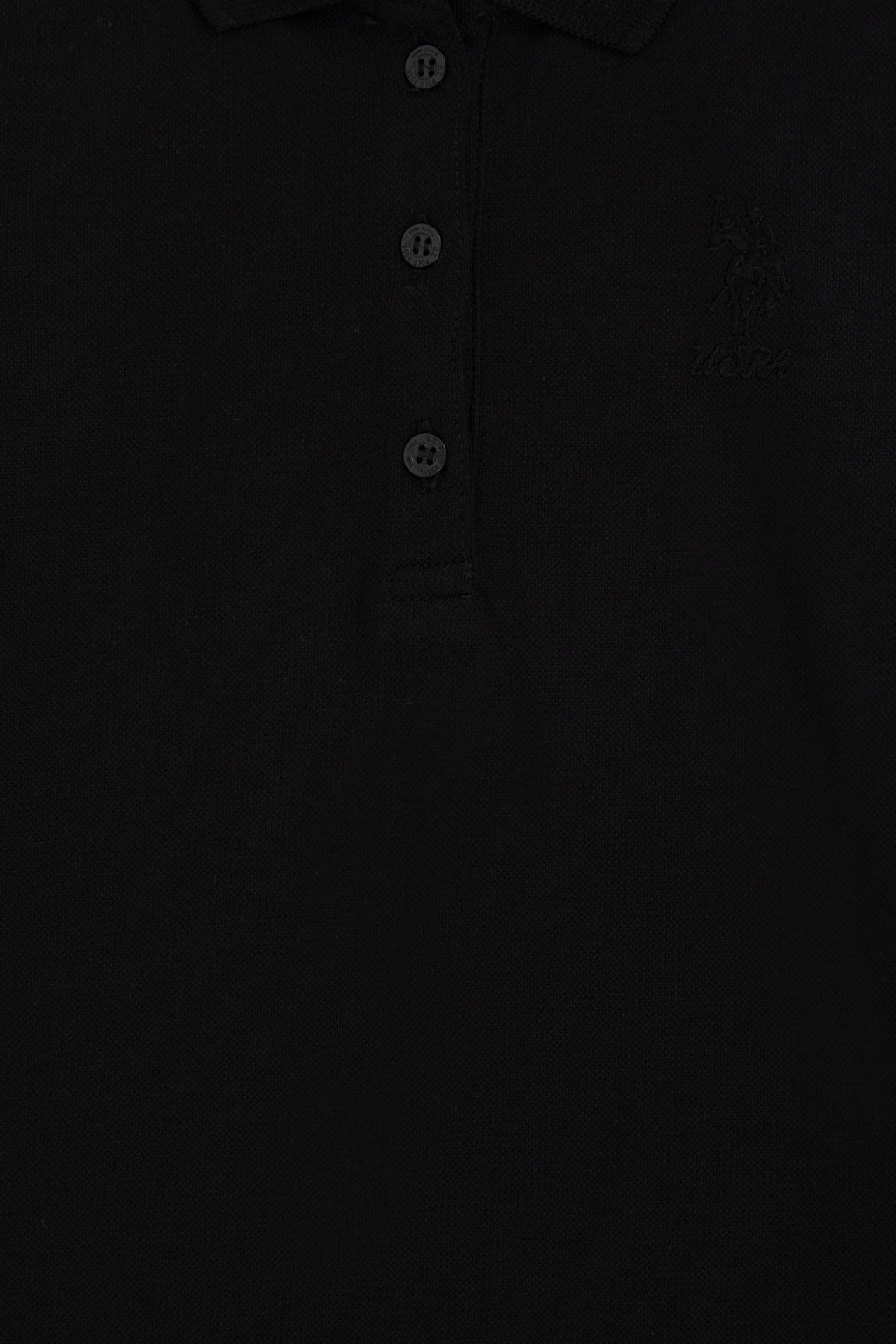 Черный базовый свитшот для девочек - U.s. polo assn фото 7