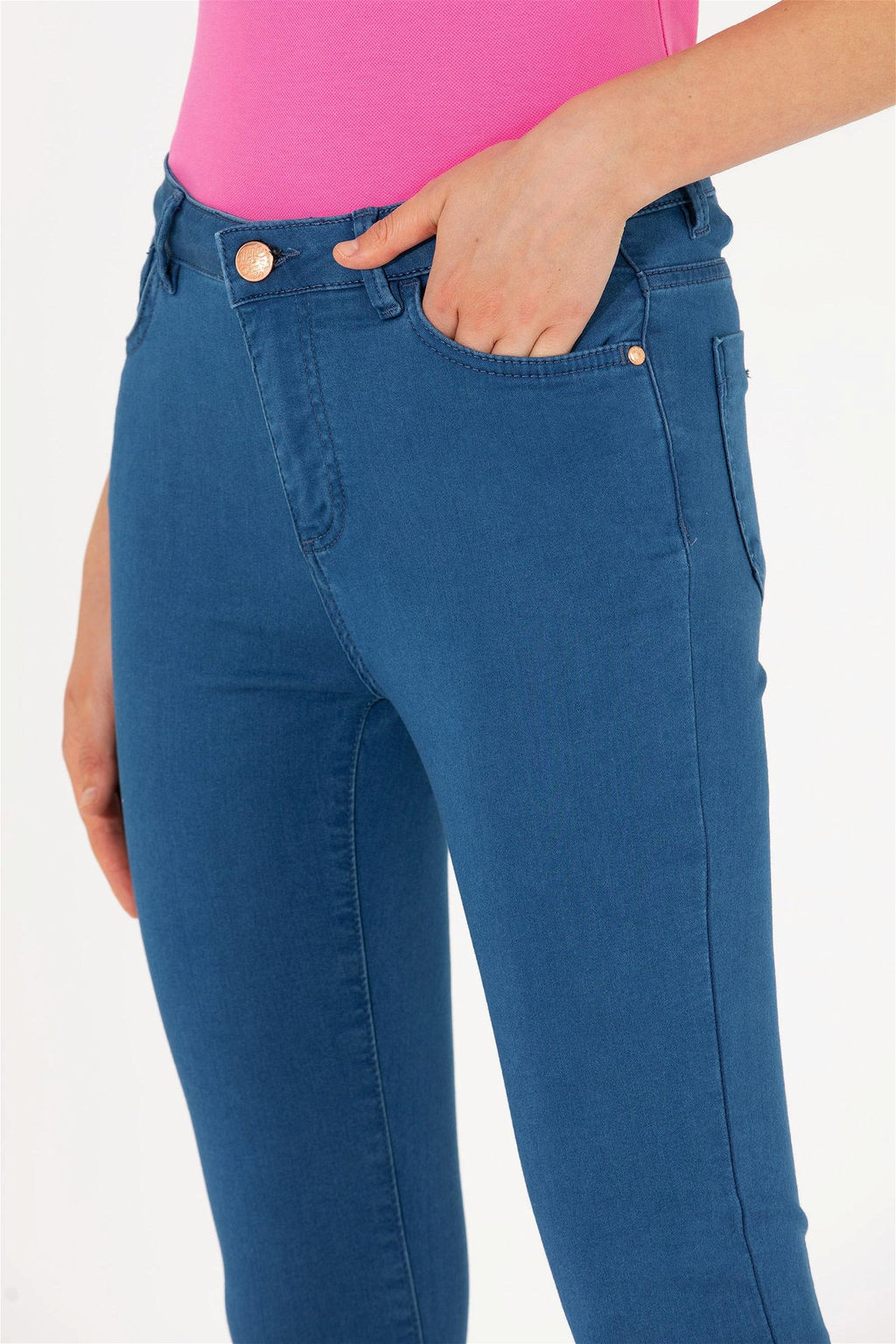 U. S. Polo Assn Женские синие джинсовые брюки - U.s. polo assn фото 6