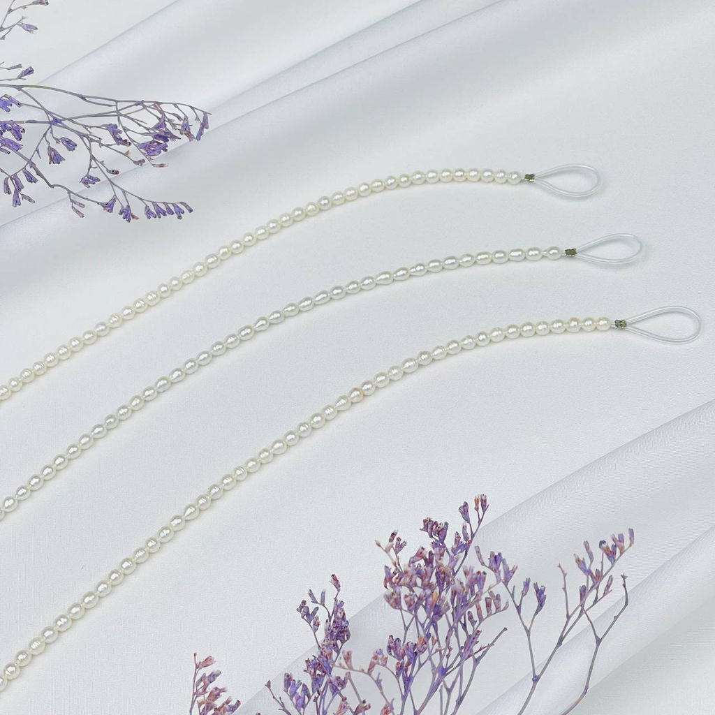 Бусины для украшений из белого Жемчуга 39 см