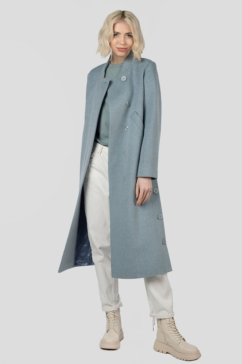 Пальто женское демисезонное - El podio фото 2