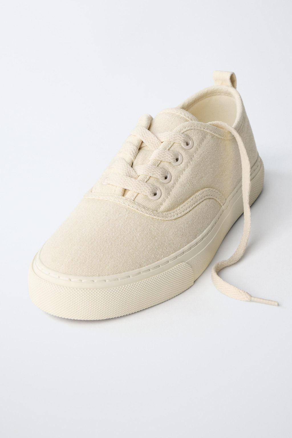 LACE-UP PLIMSOLLS - Zara фото 3