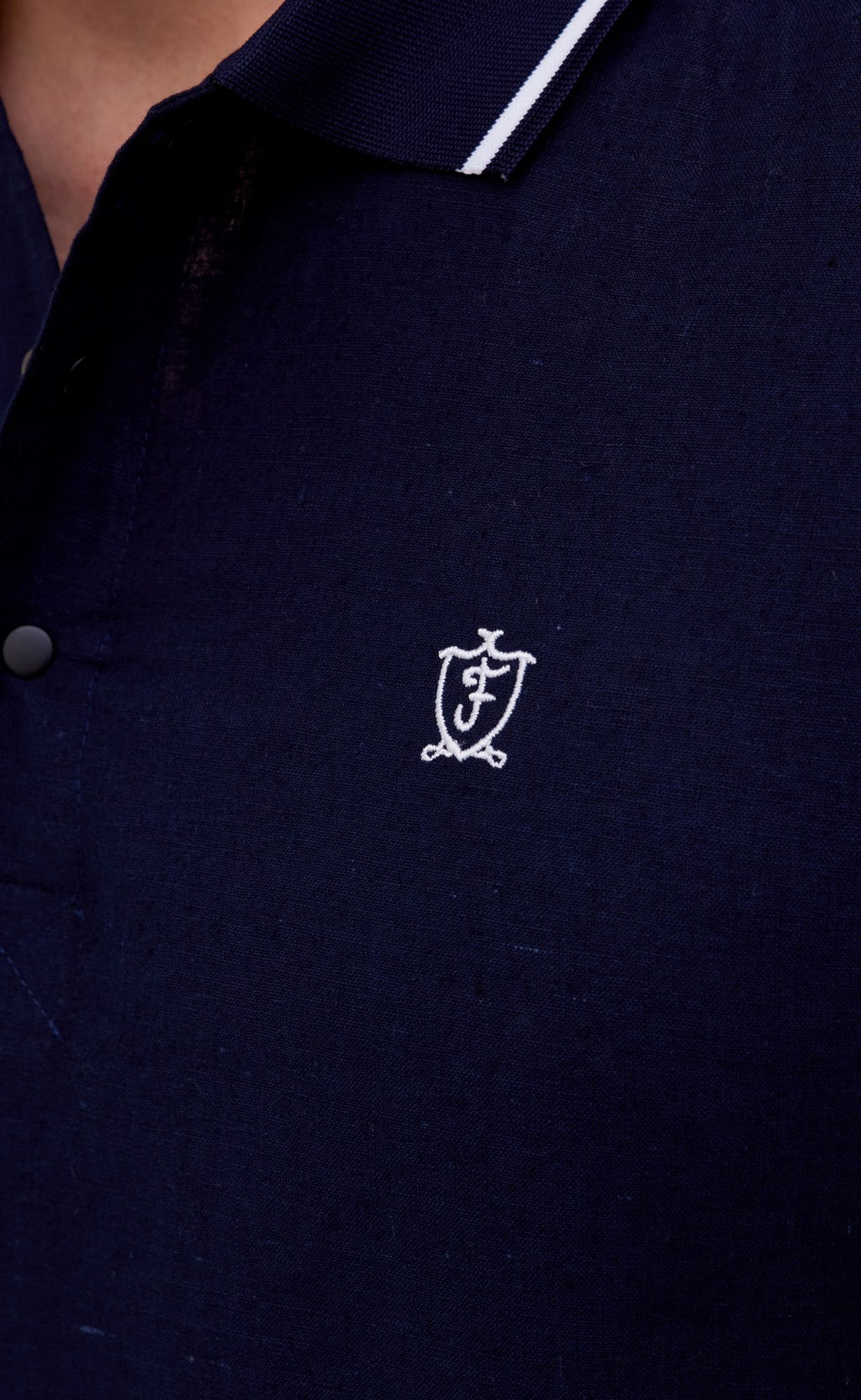 Футболка-поло F011-0770 d.blue - Fine joyce фото 3