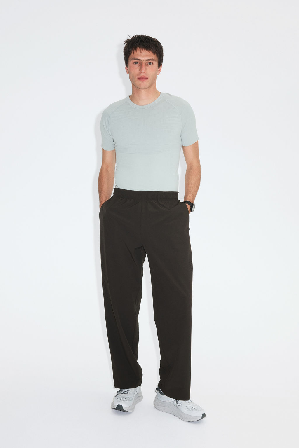 Camiseta de deporte con DryMove Muscle Fit - H&m фото 10