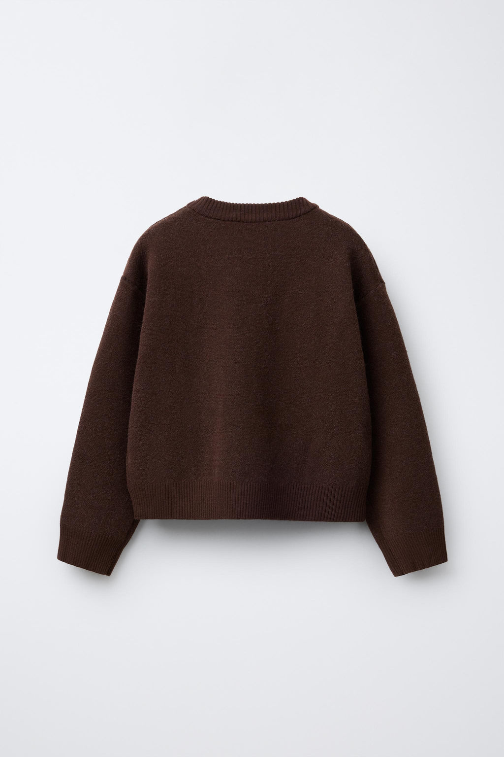ARGYLE KNIT SWEATER WITH BOWS - Zara фото 2