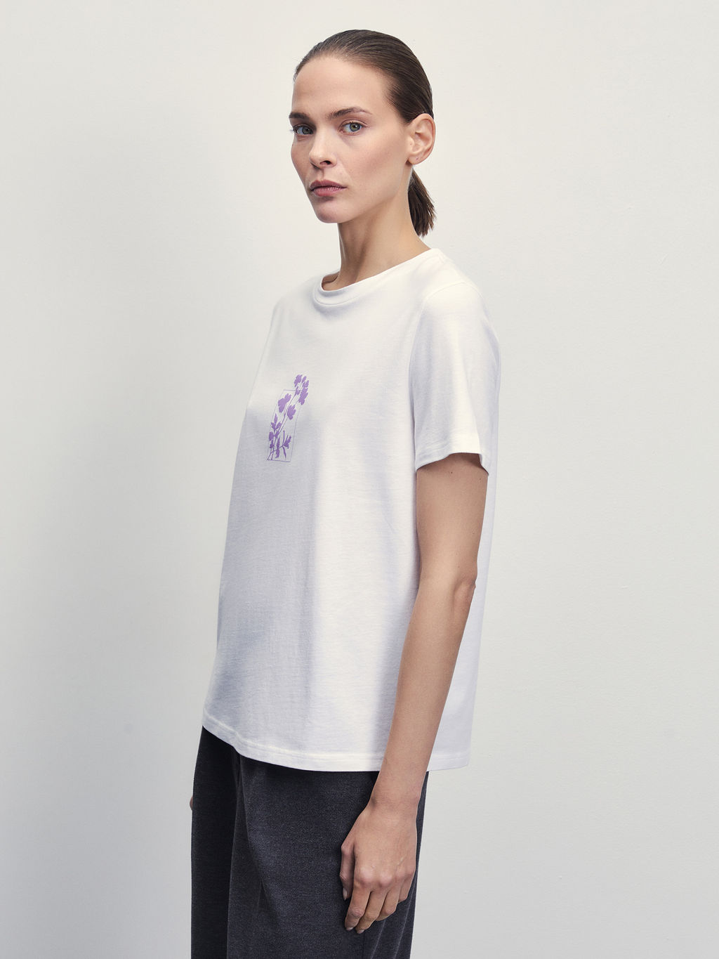 Футболка из хлопка / Zarina  фото 4