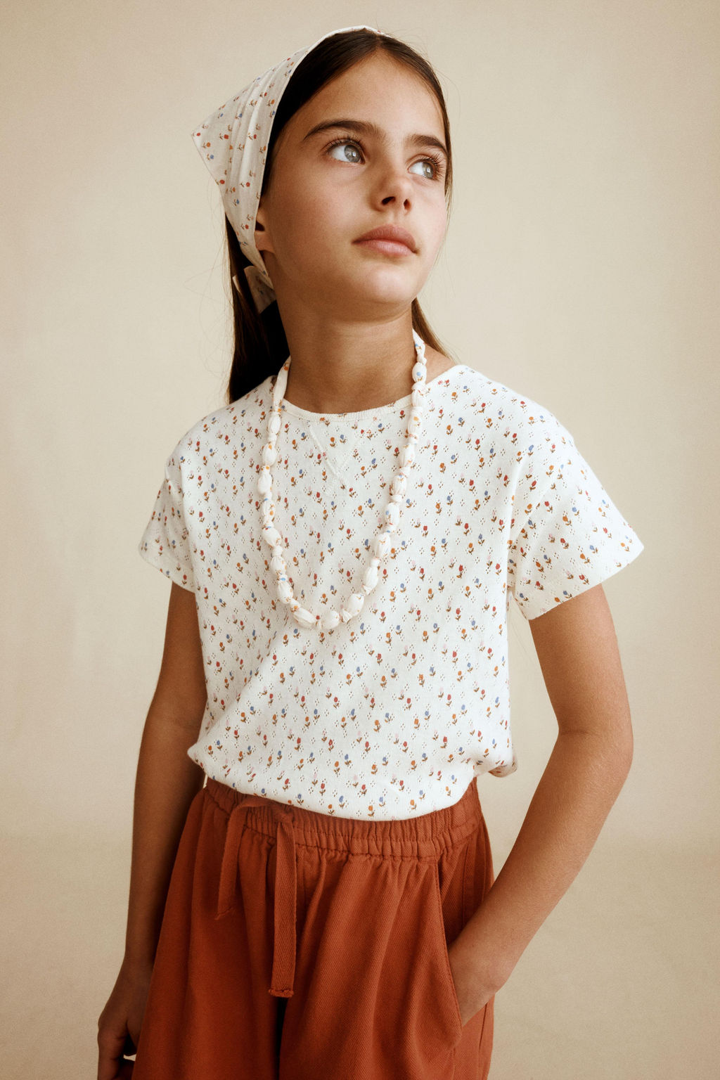 CAMISETA POINTELLE TULIPANES CREATED BY CARAMEL LONDON X ZARA / Estampado  фото 6