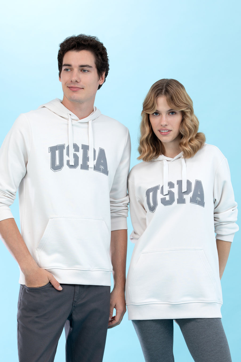 U. S. Polo Assn Базовая толстовка с капюшоном Stone (унисекс) - U.s. polo assn фото 24
