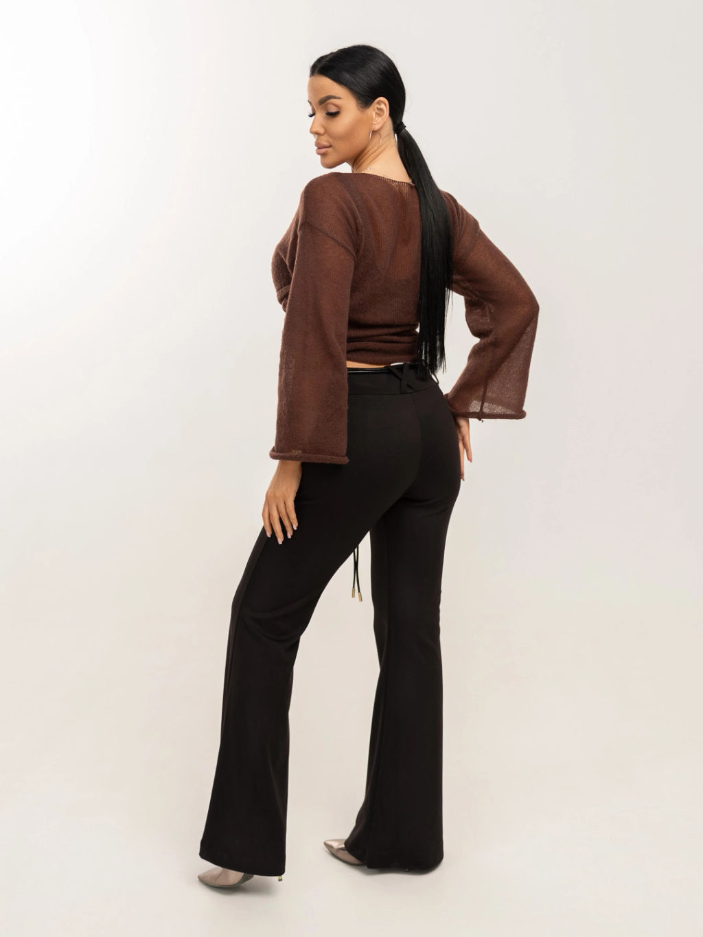 Брюки женские, цвет черный