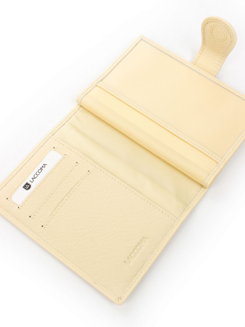 LACCOMA обложка для авто документов LA-3090-светло-желтый натуральная кожа
