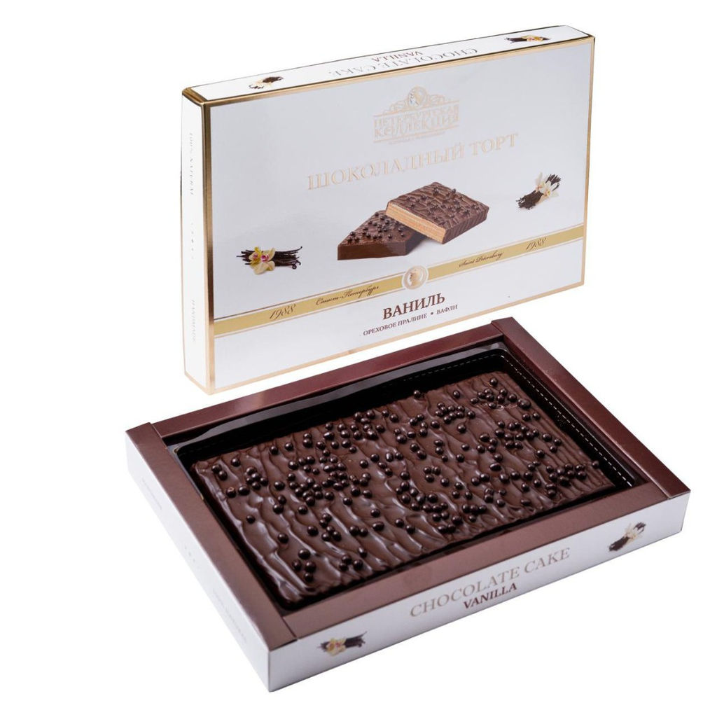 ШОКОЛАДНЫЙ ТОРТ ВАНИЛЬ 650гр - Петербургская коллекция фото 2