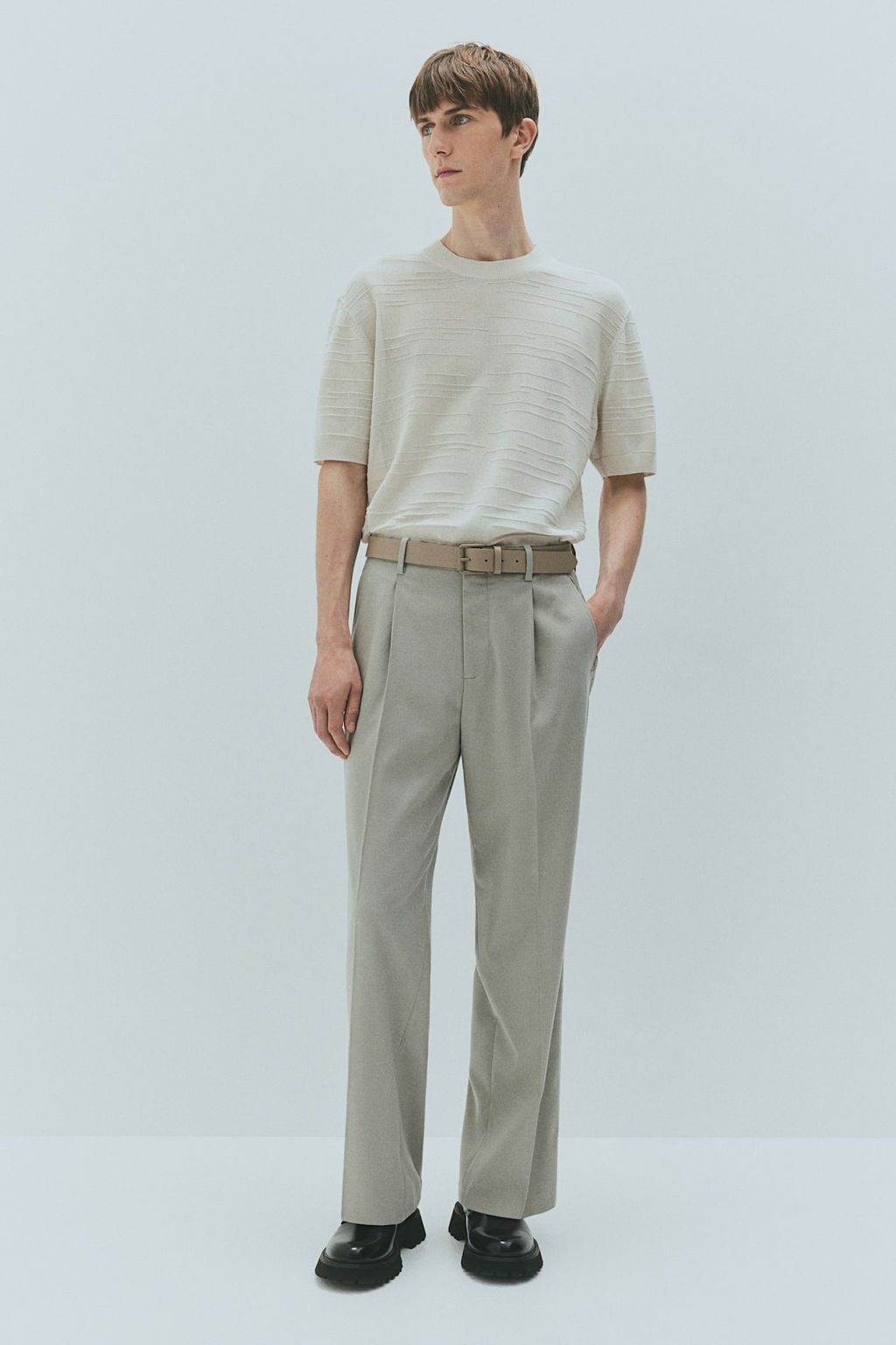 Camiseta en punto fino Regular Fit - H&m фото 3