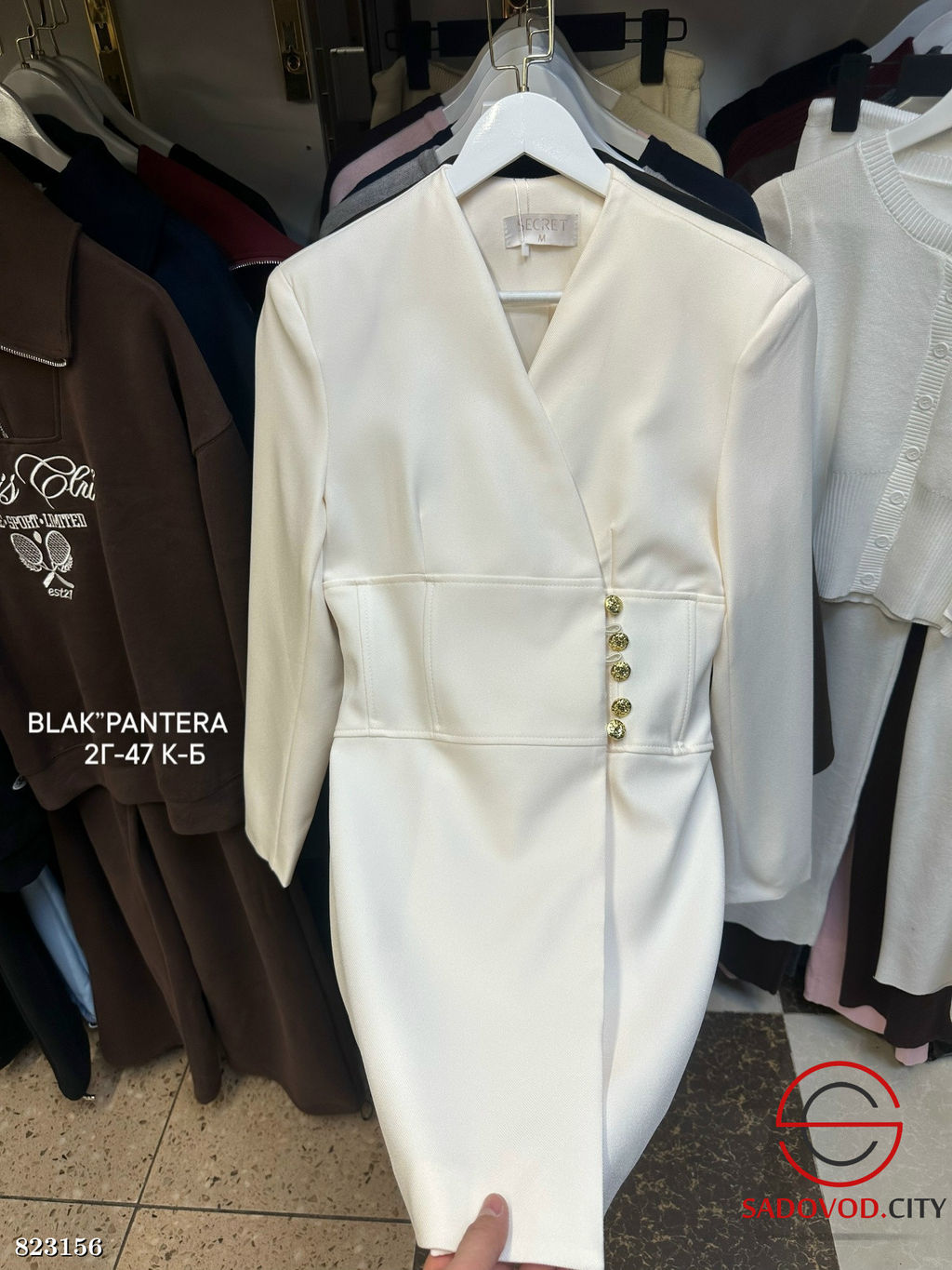 Платье пиджак однотонное - Bruno фото 3