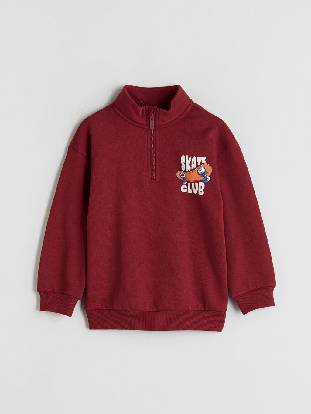 Dik Yaka Erkek ?ocuk Sweatshirt