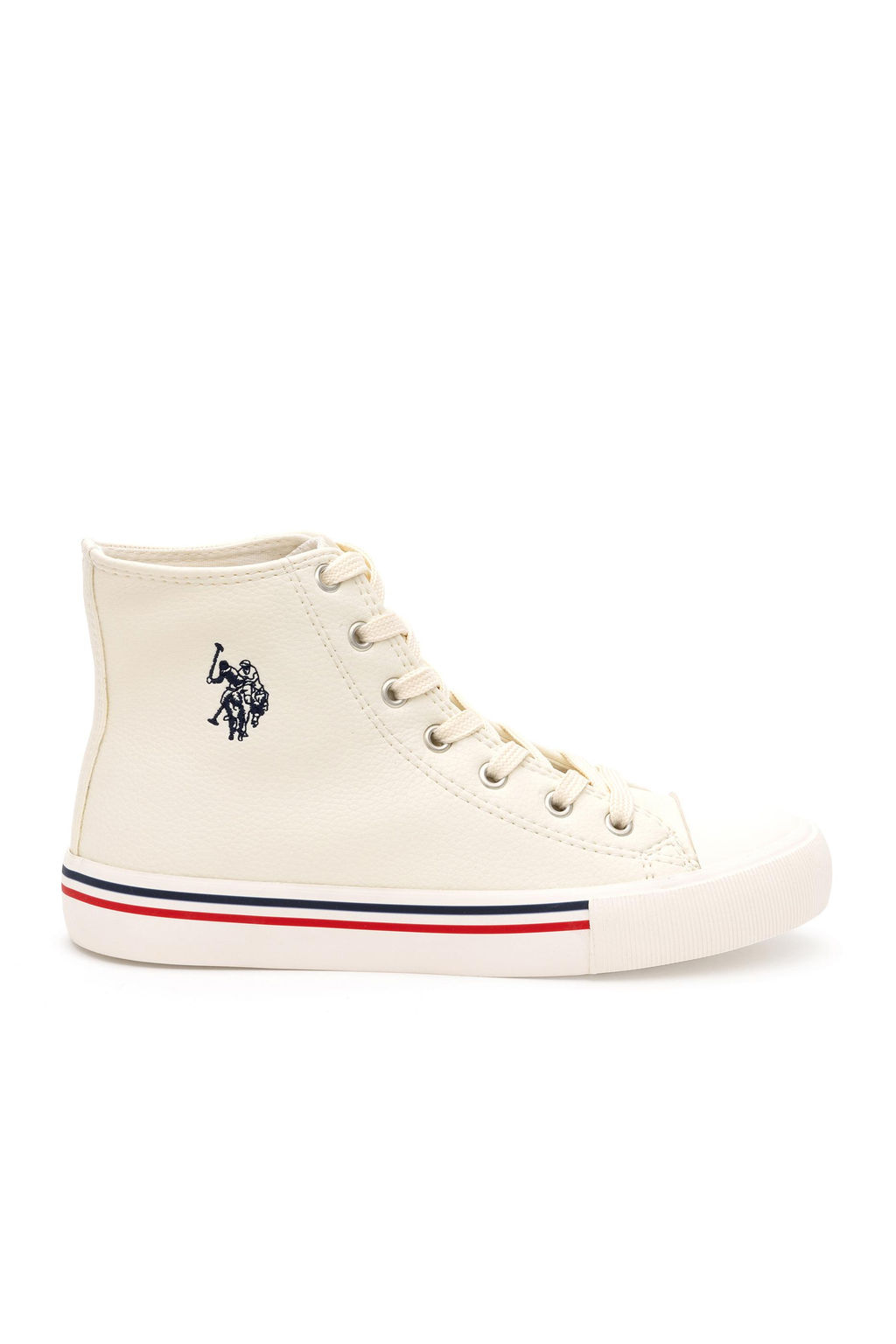 Женская белая спортивная обувь - U.s. polo assn фото 2