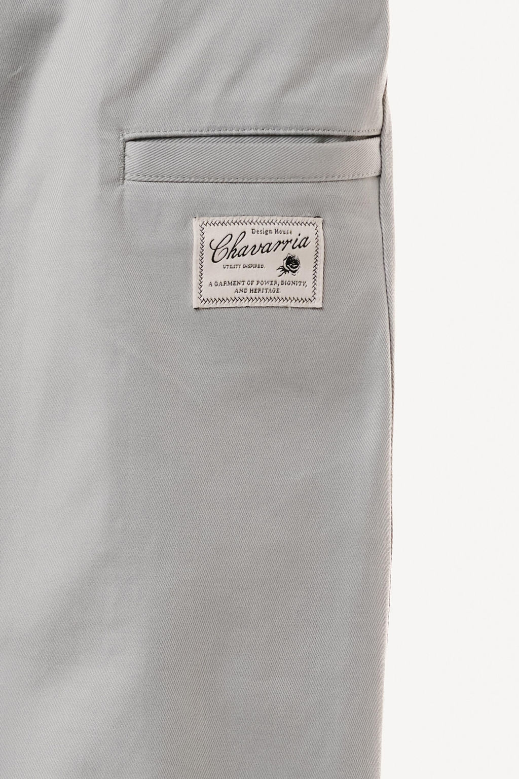 PANTAL?N CHINO WIDE FIT WILLY CHAVARRIA X ZARA / Azul lavado  фото 3