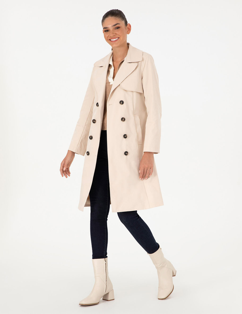 Ta_ Slim Fit Tren_kot - Pierre cardin фото 4