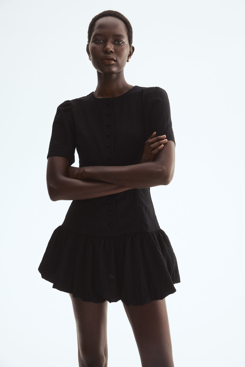 Vestido con bajo burbuja - H&m фото 6