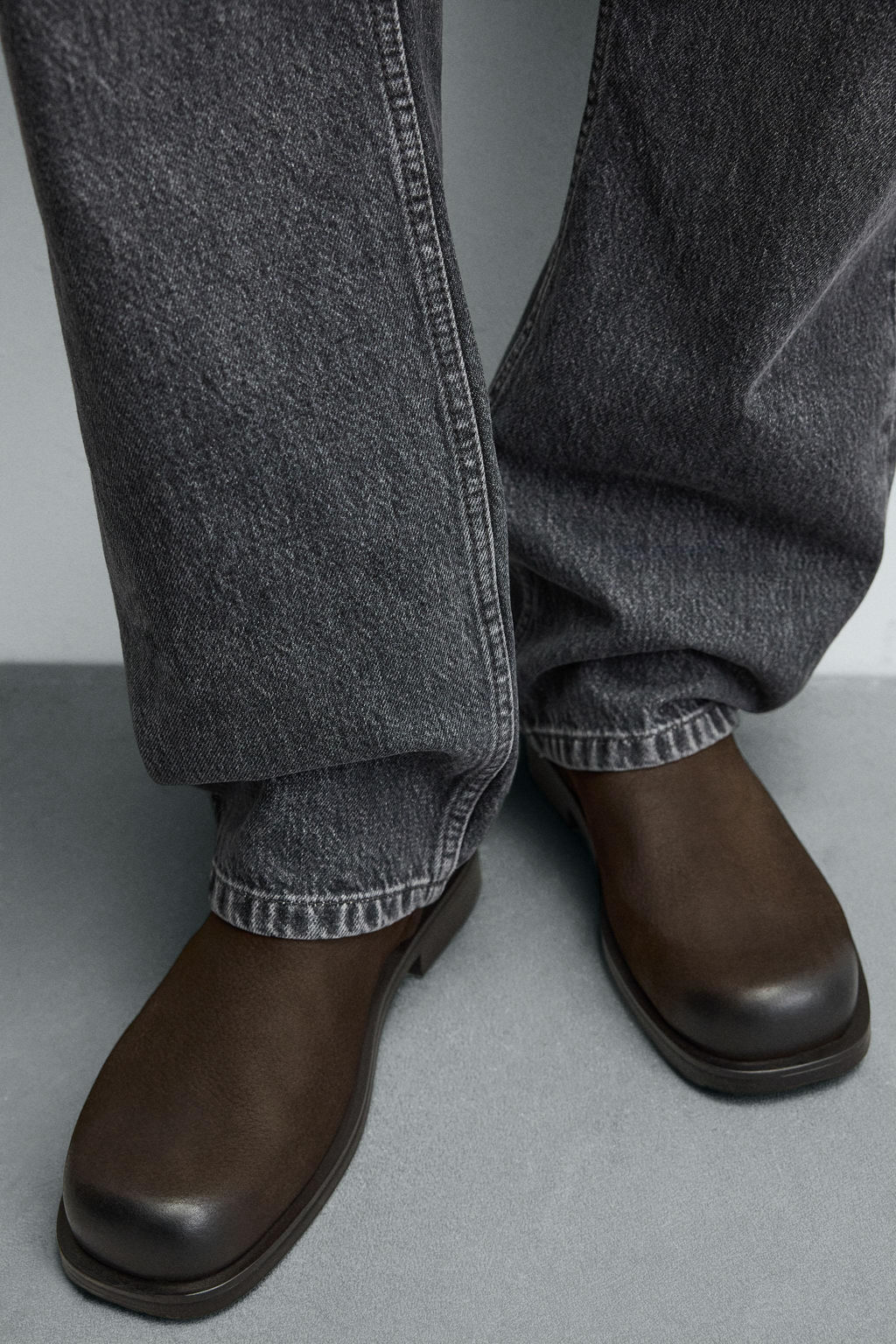 LEATHER BOOTS - Zara фото 7