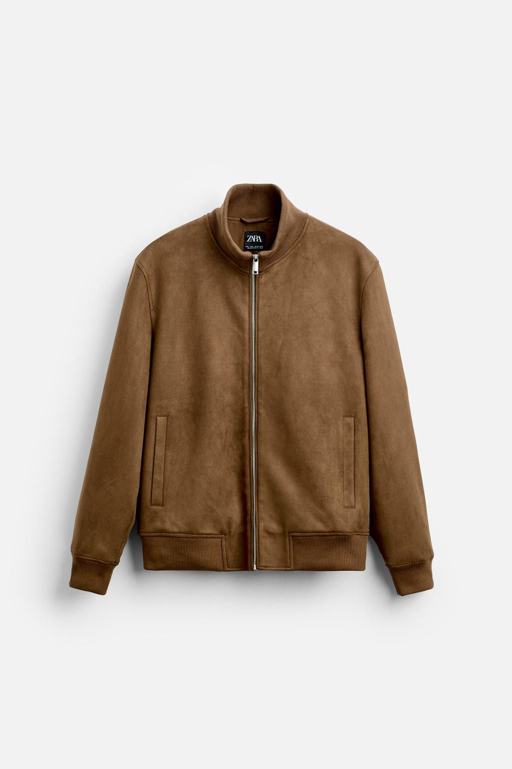 FAUX SUEDE JACKET - Zara фото 33