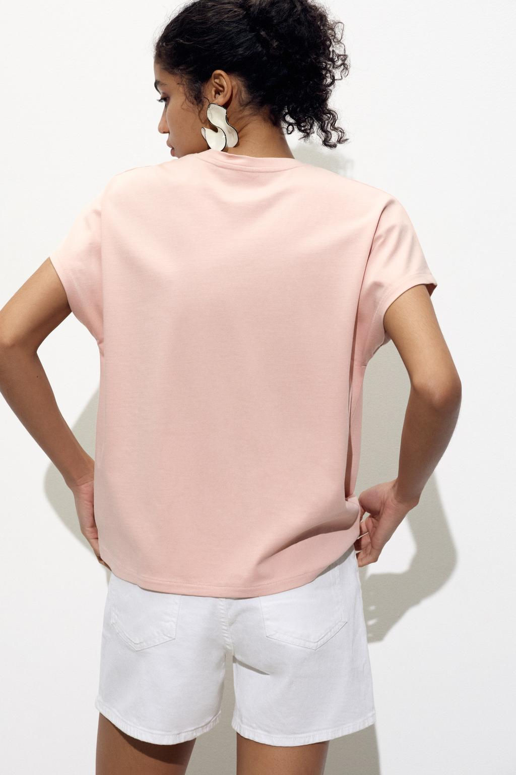 DOLMAN SLEEVE T-SHIRT - Zara фото 11