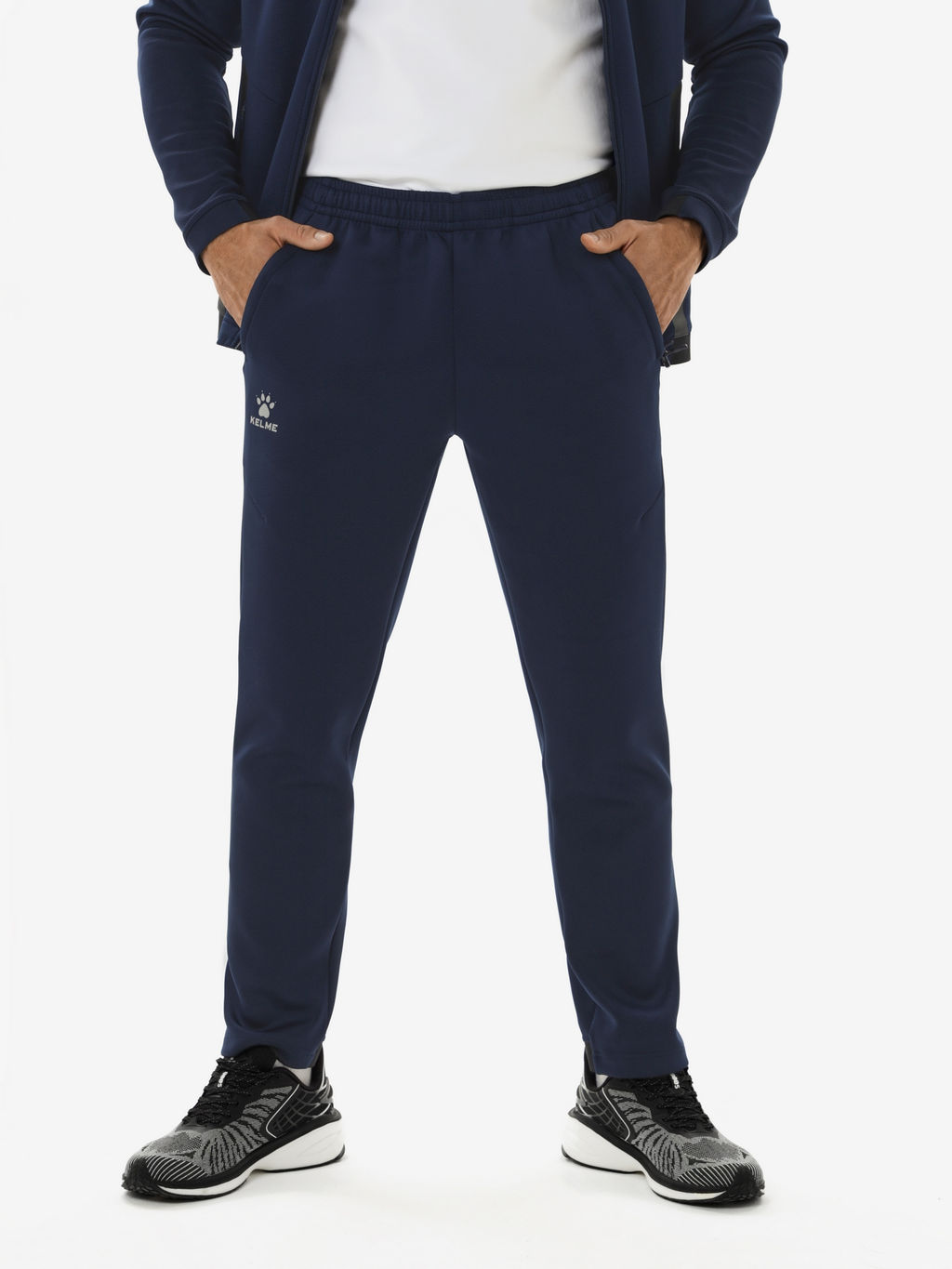 Спортивный костюм KELME Knit Jacket Suit Dark Blue