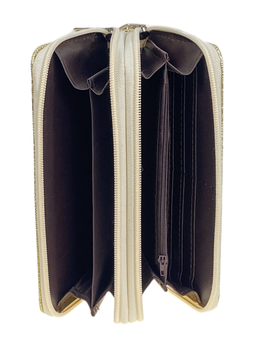 Женское портмоне из искусственной кожи, цвет золото - Greta фото 2