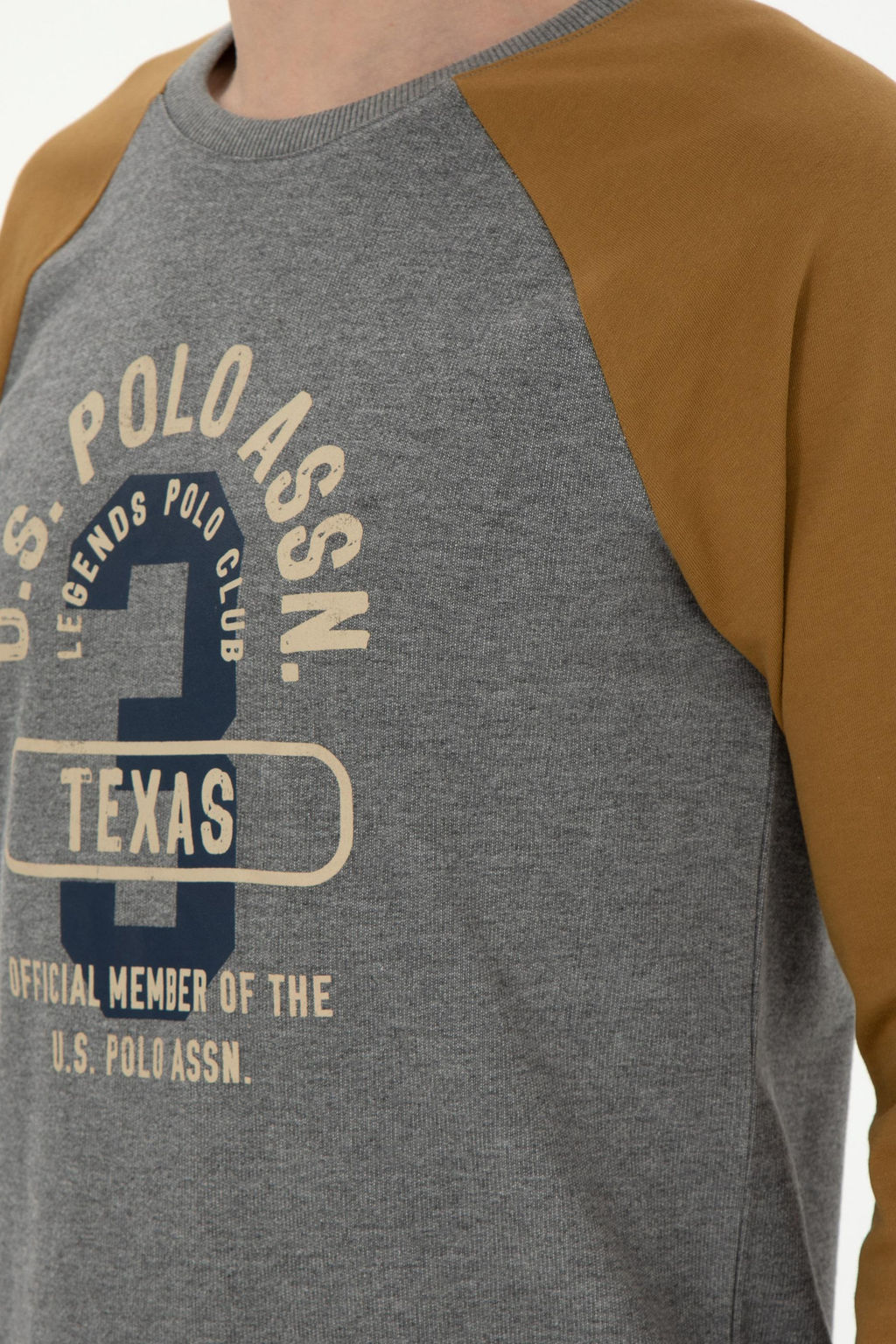 Erkek Antrasit Melanj Sweatshirt