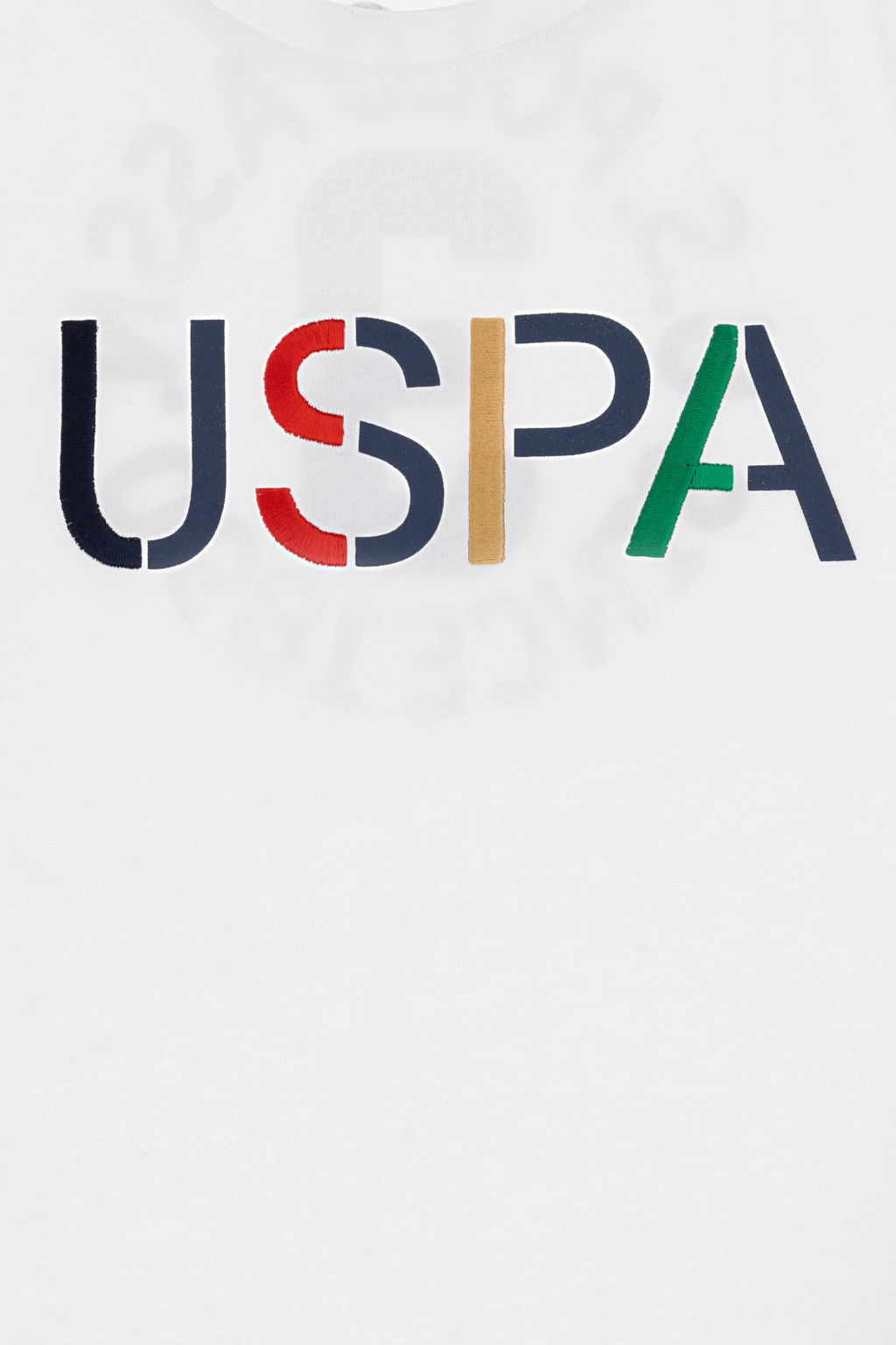 Erkek _ocuk Beyaz Bisiklet Yaka Ti__rt Sepette S_rpriz _ndirim - U.s. polo assn фото 4