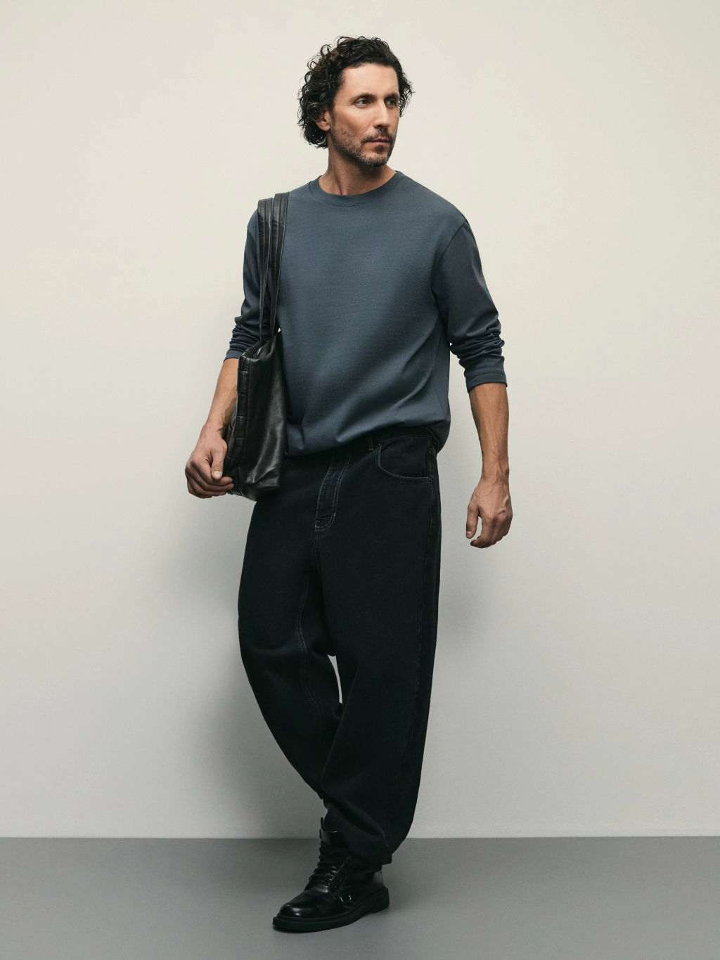 Лонгслив из плотного трикотажа / Zarina  фото 2