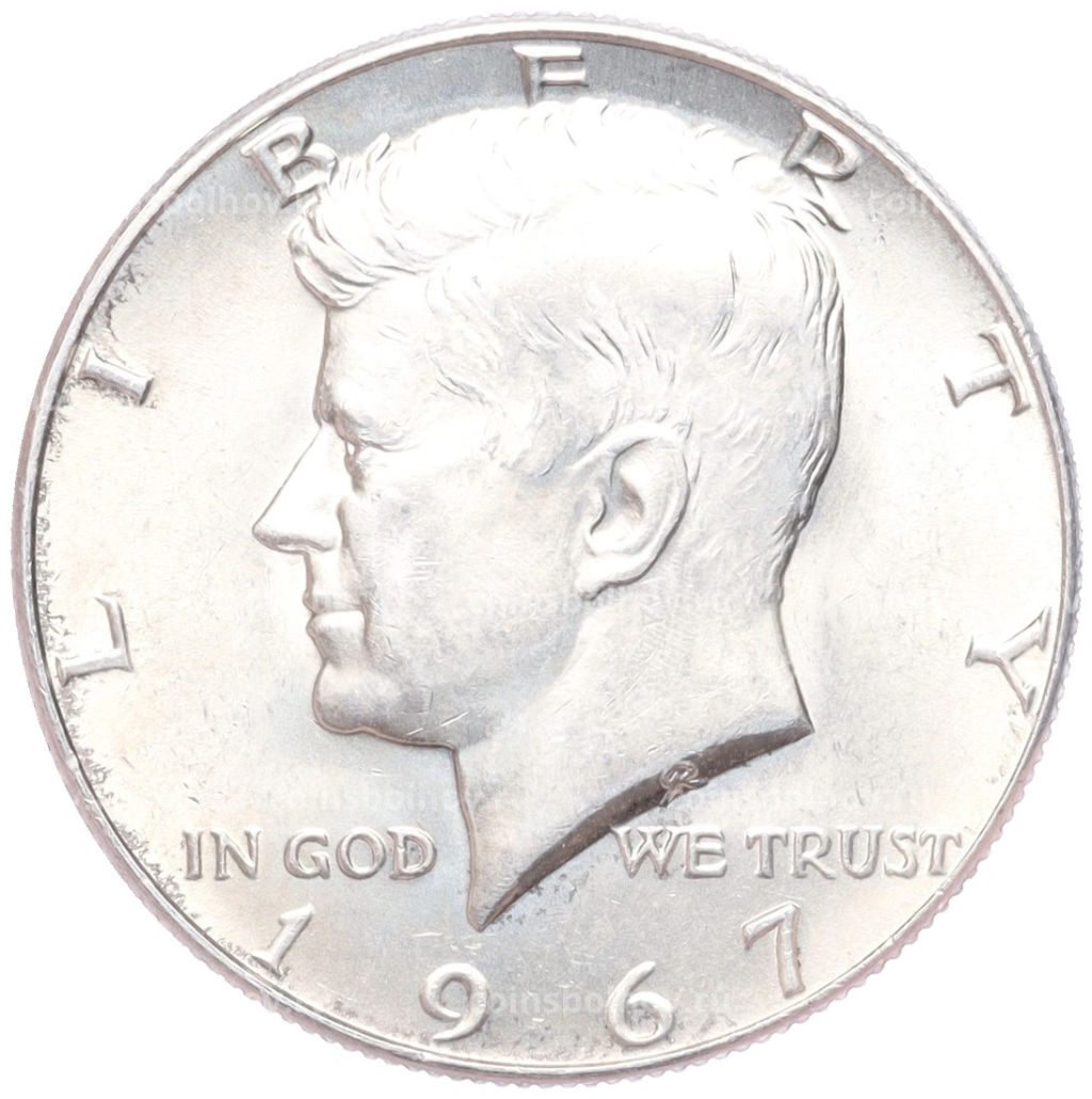 1/2 доллара (50 центов) 1967 года США