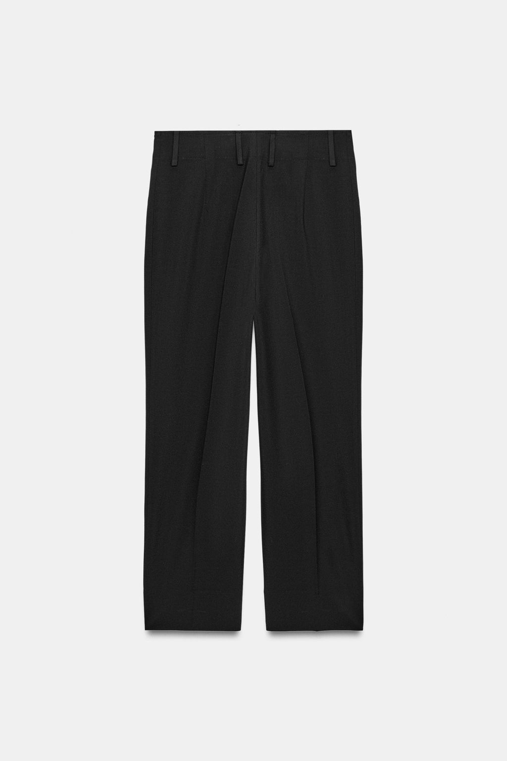 PANTAL?N RAYA PLANCHADA ZW COLLECTION / Negro - Zara фото 9