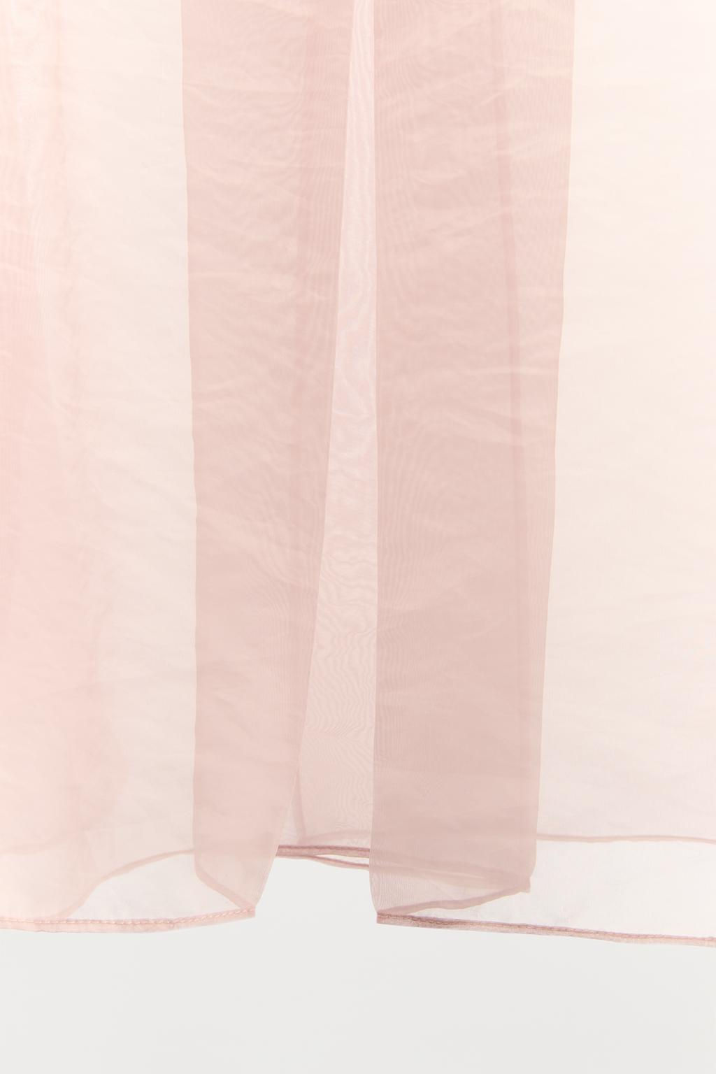 ORGANZA JACKET WITH RHINESTONE BUTTONS - Zara фото 14