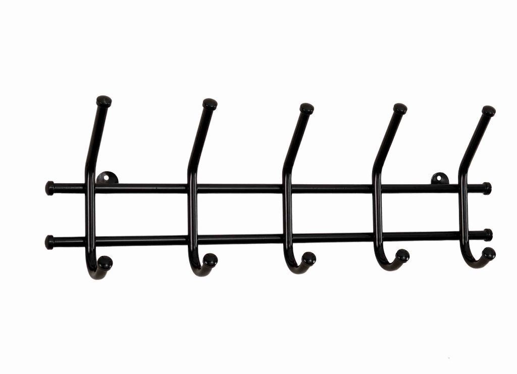 Вешалка "Норма-5" 48*17*80 (бел.,медн.,серебр.,черн.) арт. ВН 24