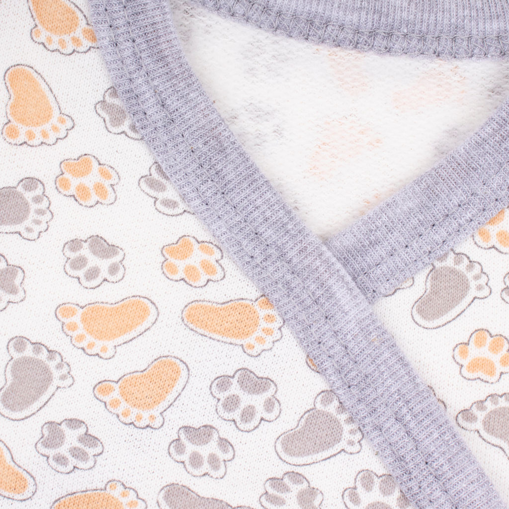 Распашонка футер 2х нитка начёс 0119310102