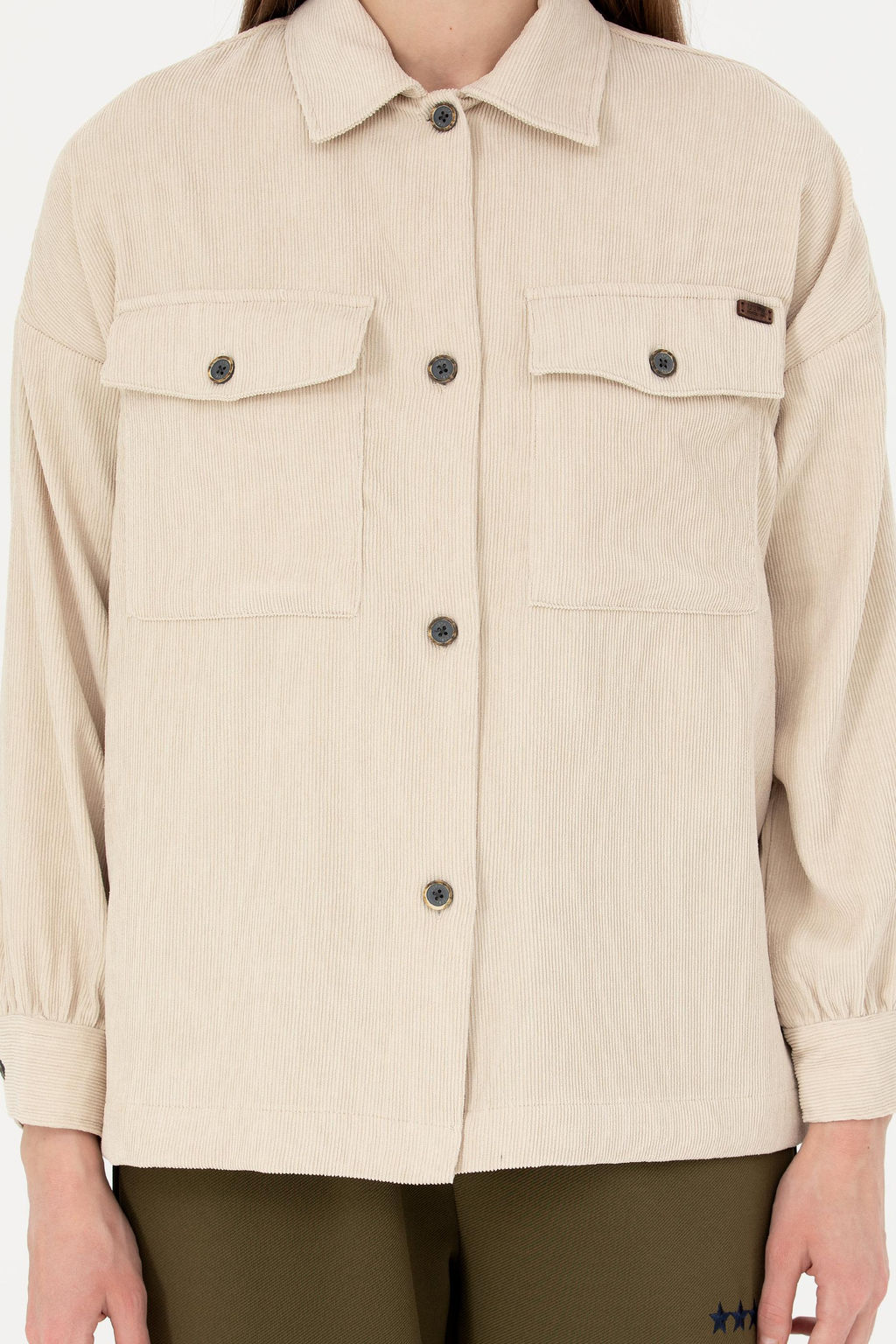 Женская рубашка с длинным рукавом Stone - U.s. polo assn фото 13