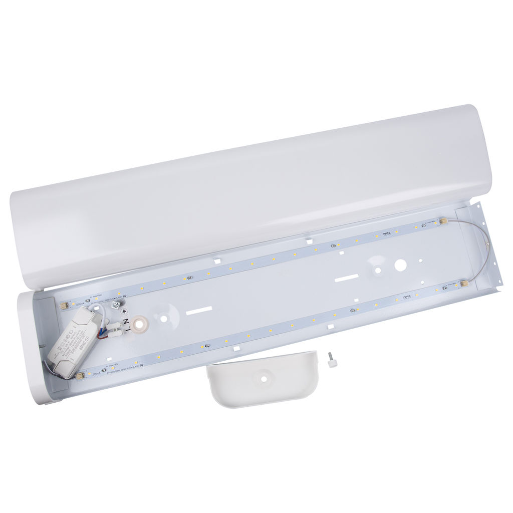 ULO-C01B 16W/4000K/L64 IP40 OPAL WHITE Светильник линейный светодиодный накладной. Белый свет (4000К). 1700Лм. Корпус белый. TM Uniel