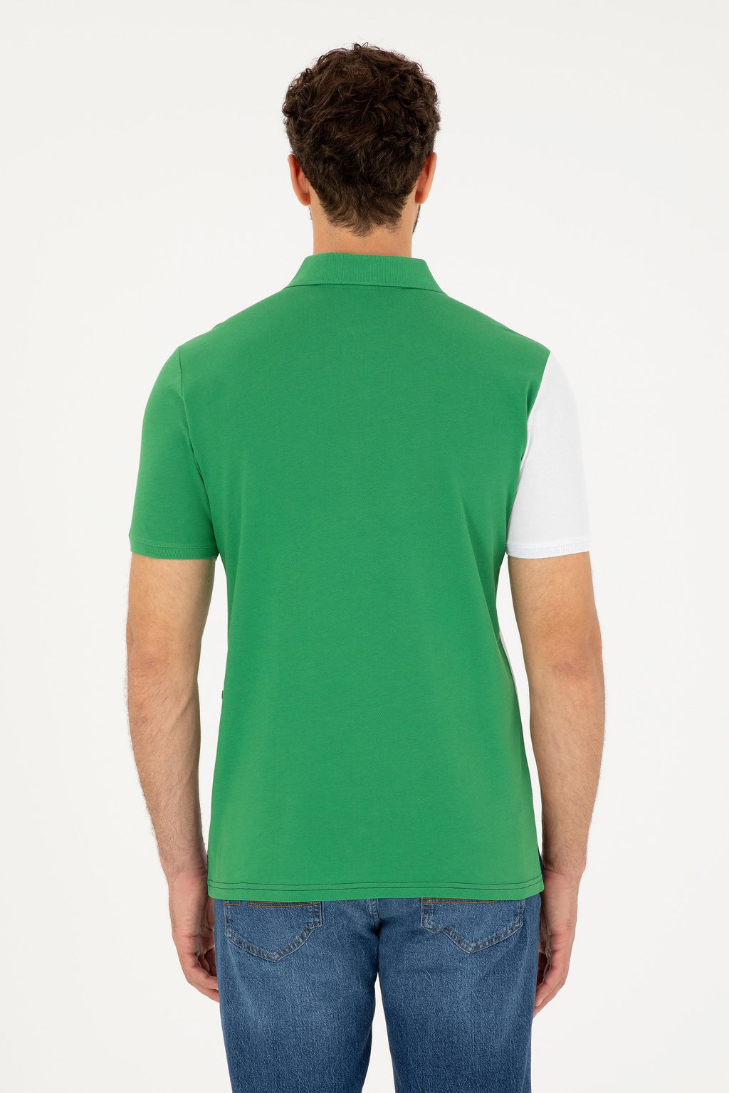 U. S. Polo Assn / Мужская зеленая футболка - U.s. polo assn фото 5