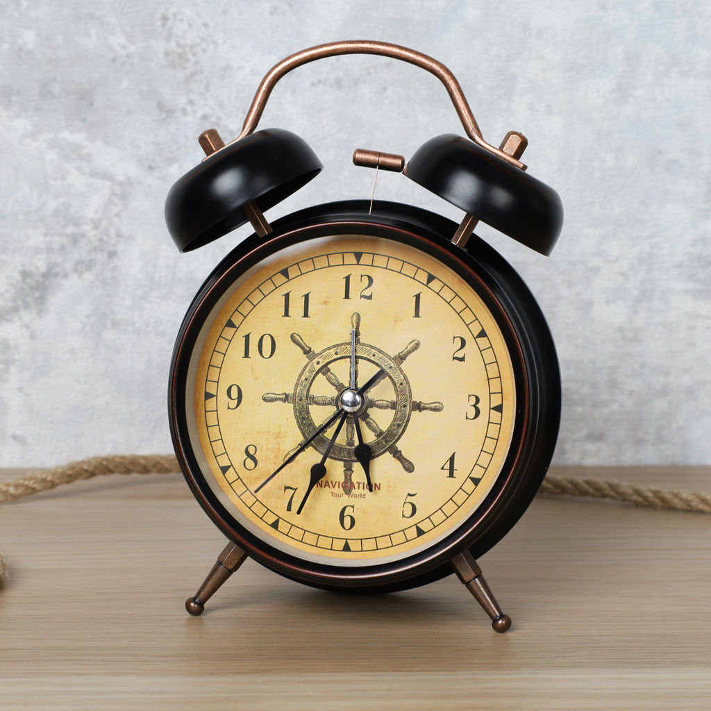 Будильник 10,5 см / 6040BA /уп 60/ - ГалеонТрейд фото 9