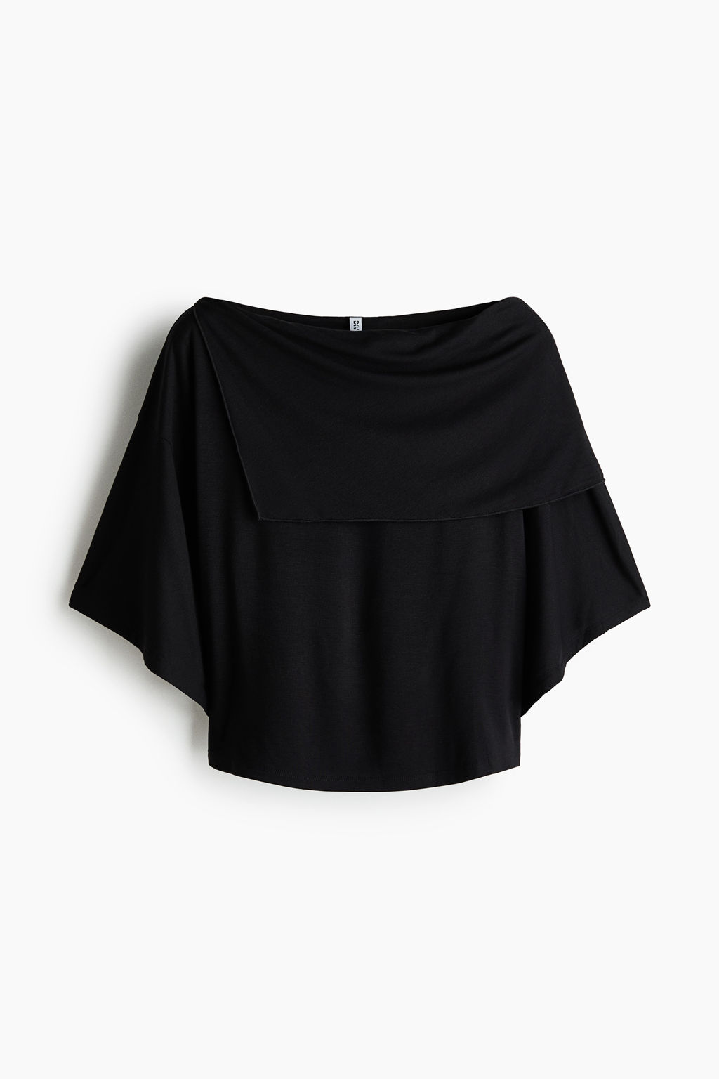 Cape-detail jersey top - H&m фото 4