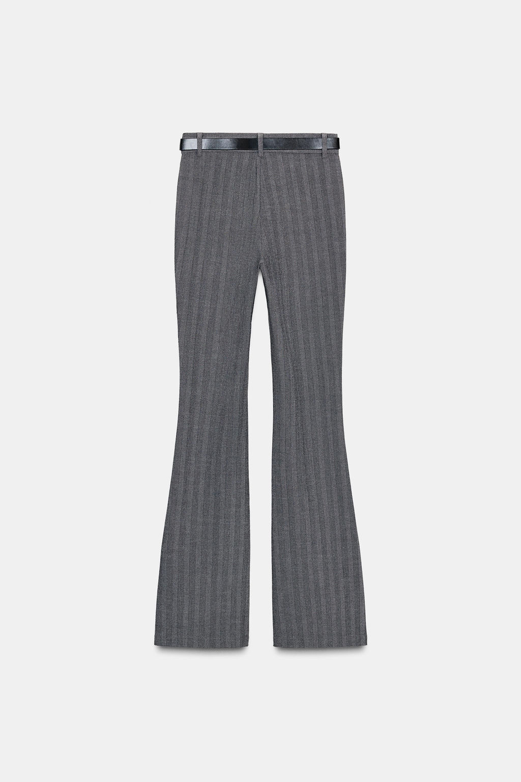 HERRINGBONE FLARE LEGGINGS WITH BELT - Zara фото 2